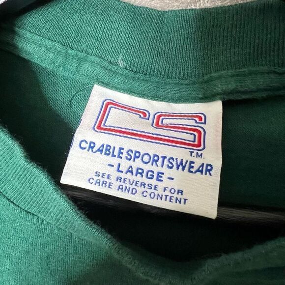 VTG Cable Sportswear Golf T Shirt Large - Picture 4 of 4